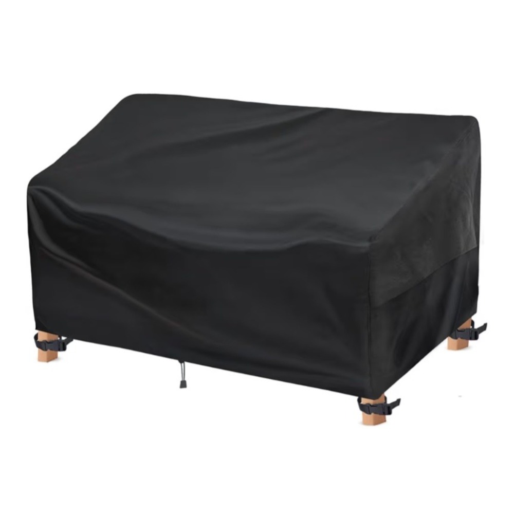 Outdoor Patio Sofa Cover Waterproof Heavy Duty 93W x 40D x 35H‎ Black